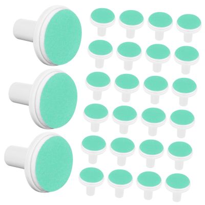 ADOCARN 24pcs Nail Grinding for Electric Nail File Replacement Pads Sandpaper Material Easy to Replace for Months