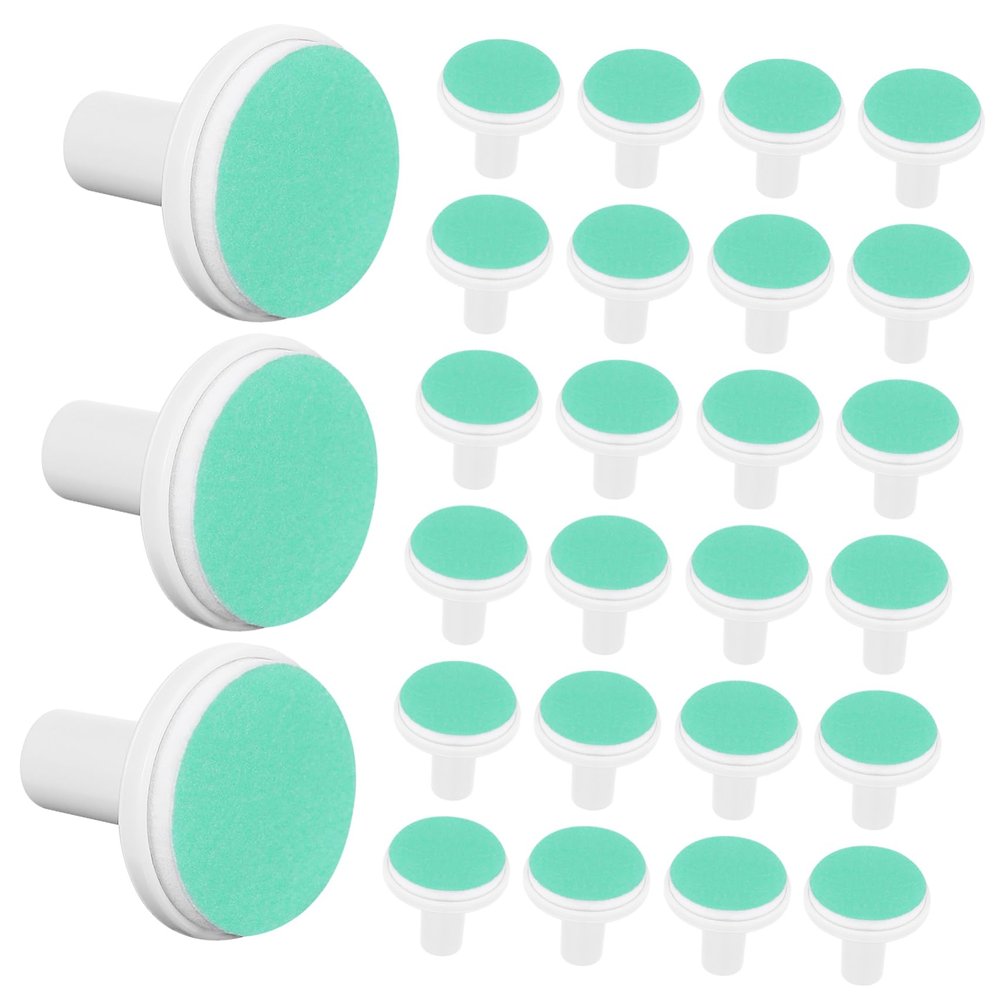 ADOCARN 24pcs Nail Grinding for Electric Nail File Replacement Pads Sandpaper Material Easy to Replace for Months