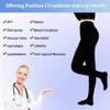 Medical Compression Tights for Women, 20-30 mmHg Closed Toe Compression Pantyhose Support Graduated Compression Stockings Leggings Tights for Varicose Veins Edema view 3