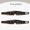 Cute Brown Cartoon Owls Print Men and Women Breathable and Adjustable Sleep Eye and Ear Muffs Mask Yoga Travel view 2