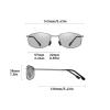Bifocal Reading Sunglasses Men Metal Frame Wrap Around Design Glasses UV400 Outdoor Reader Sports/Driving A703 (black, 1.25, x) view 2