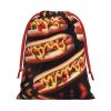 Jekydosd Hot Dog Print Drawstring Gift Bag Convenient Open Design, Perfect For Holidays And Daily Use view 2