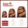 Jekydosd Hot Dog Print Drawstring Gift Bag Convenient Open Design, Perfect For Holidays And Daily Use view 4