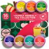 Gya Tea Co Purely Herbal Tea Pod Collection Gift Set (16 Count) - Different Flavors Assorted Variety Pack view 1