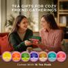 Gya Tea Co Purely Herbal Tea Pod Collection Gift Set (16 Count) - Different Flavors Assorted Variety Pack view 2