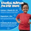 2 Pack - Calcium for Kids 400mg, Sugar Free Kids Calcium Gummies w/Vitamin D3 K2, Magnesium, Zinc, Extra Absorption Algae Calcium for Children Bone Strength, Development, Chewable Kids Vitamins Vegan view 4