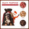 WSOIHFEC Christmas Gift Bags with Drawstring Christmas Wrapping Bags Chritmas Dog Gift Bags for Xmas Burlap Gift Bags Reusable Drawstring Bags Xmas Present Bags for Holiday Party Decorations Small view 4