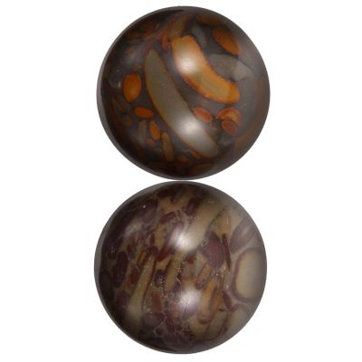 NULYLU 2pcs Jade Hand Massage Balls Balls for Stress Relief and Hand Therapy for Outdoor Relaxation and Fitness Exercises Easy to Carry