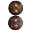 NULYLU 2pcs Jade Hand Massage Balls Balls for Stress Relief and Hand Therapy for Outdoor Relaxation and Fitness Exercises Easy to Carry view 1