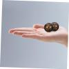 NULYLU 2pcs Jade Hand Massage Balls Balls for Stress Relief and Hand Therapy for Outdoor Relaxation and Fitness Exercises Easy to Carry view 3