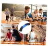 SECFOU Sbr Double Shoulder Protection Warm Cover Pad for Outdoor Sports Breathable Compression Sleeve for Hiking and Mountaineering Black view 2