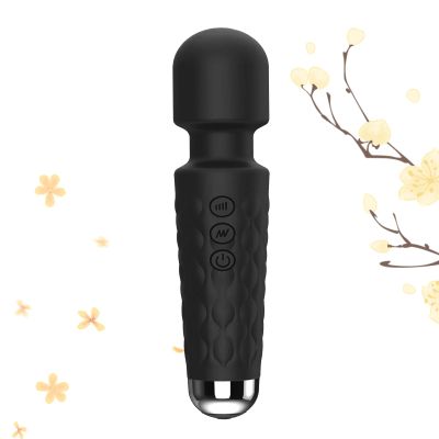 BLIKECH Upgrade Back Massager Relaxer Quite Waterproof Relieve Muscle Fatigue Prevent Muscle Tension Silicone Material Wrap - Mini Black