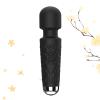 BLIKECH Upgrade Back Massager Relaxer Quite Waterproof Relieve Muscle Fatigue Prevent Muscle Tension Silicone Material Wrap - Mini Black view 1