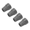 Cane Tips, 4pcs Rubber Cane Tip Set Professional Replacement Underarm Crutch Tip Accessory Crutches Accessories Rubber Tips for Canes for Elderly 0.8 Inch view 4