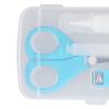 Baby Nail Clippers, Infant Nail Clippers 3 in 1 Baby Nail Care Set Baby Fingernail Clippers Baby Nail Clipper Baby Manicure Set for Infant Manicure Pedicure (Blue) view 3