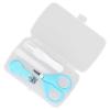 Baby Nail Clippers, Infant Nail Clippers 3 in 1 Baby Nail Care Set Baby Fingernail Clippers Baby Nail Clipper Baby Manicure Set for Infant Manicure Pedicure (Blue) view 4