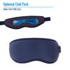 Miracle Eye Mask for Dry Eye Relief, Massaging Heated Eye Mask, Cordless & Rechargeable Warm Compress for Eyes, Gel Cold Pack Included, Soft & Comfortable, Helps Support Eye Strain view 2