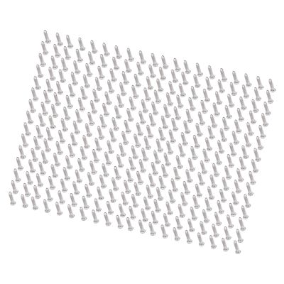 300pcs Premium Alloy Eyeglass Frame Screws Nose Pad Repair Kit for Glasses Frames Stability and Support, Easily Assemble in The Screw Hole of Glasses, Conveniently (10 Size