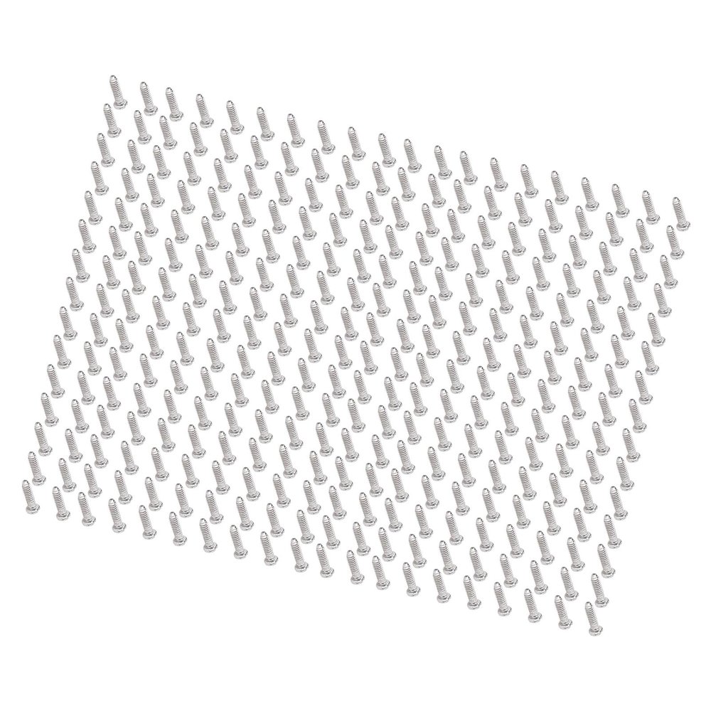 300pcs Premium Alloy Eyeglass Frame Screws Nose Pad Repair Kit for Glasses Frames Stability and Support, Easily Assemble in The Screw Hole of Glasses, Conveniently (10 Size