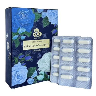 Hsin Lin Premium Royal Jelly, 100% Natural, 500MG Royal Jelly per Capsule (1)