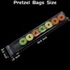 100 Pcs Self Sealing Cellophane Bags: 2x10 Inches Clear Pretzel Rod Resealable Pretzels Individual Bags for Packaging ICY Candy Treat Popsicle Cookies view 2