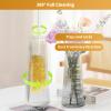 50 Pack Duster Refill Compatible with 1 Extendable Handle, 360 Heavy Duty Duster Kit with 1 Handle, Multi-Surface Disposable Dusters Refills for Cleaning Corner, Furniture, Car, Blinds view 2