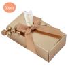 50pcs Wedding Party Candy Boxes, Candy Boxes Paper Party Favor Boxes Gift Wrap Boxes, Small Gift Boxes Candy Boxes with Gift Ribbons for 50th Anniversary Wedding Party (wedding small golden bow) view 2