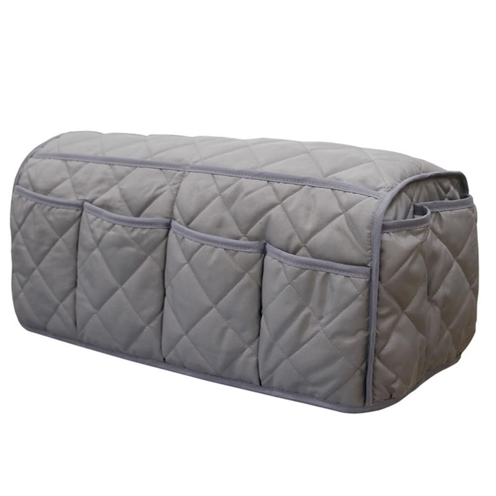 Sofa side storage bag, sofa armrest storage bag, sofa cup holder, home storage bag (gray)