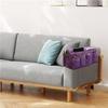 Sofa side storage bag, sofa armrest storage bag, sofa cup holder, home storage bag (gray) view 4
