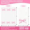 FYSUIMU 100Pcs Pink Bow Paper Guest Napkins Watercolor Bowknot Bathroom Napkin Disposable Hand Towel Napkin for Home Party Supplies view 2