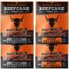 BEEFCAKE Jerky Classic Beef Bundle, Includes Beef Jerky Traditional Peppered & Original Flavor, 9 Gram of Protein & 100 Calories 2.7 Oz | Pack of 4 view 1