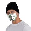 Rqwaaed Happy St. Patrick's Day Great Dane Dog Puppy Dog Face Mask Washable Reusable Adults Breathable With 2 Filters view 3
