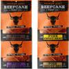 BEEFCAKE Jerky Pork Lover Variety Pack, Includes Beef Jerky Sweet Heat, Teriyaki, Honey BBQ & Smokehouse, 9 Gram of Protein & 100 Calories 2.7 Oz | Pack of 4 view 1