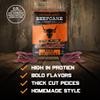 BEEFCAKE Jerky Pork Lover Variety Pack, Includes Beef Jerky Sweet Heat, Teriyaki, Honey BBQ & Smokehouse, 9 Gram of Protein & 100 Calories 2.7 Oz | Pack of 4 view 2