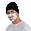 Rqwaaed Happy Valentines Day Lhasa Apso Dog Puppy Dog Face Mask Washable Reusable Adults Breathable With 2 Filters view 3