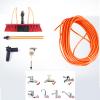 WAMVZYX Telescopic Cleaning Brush, Telescopic Hydrocleaner, Up to 3-12M, Water Powered, Cleaning Solar Panels 55cm Brush Head, Window Cleaning Kit, Washing Trucks, Bus, Cars (3 m) view 3