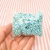 10mm Turquoise Blue Peppermint Polymer Clay Sprinkles, Larger Size Faux Mint Candy for Dessert Nail Art Slices - Non Edible (Turquoise Blue, 15 gram Bag) view 4