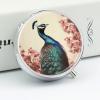 Pill Box Portable Peacock Pill Case Cute Pill Organizer for Vitamins Supplements view 3
