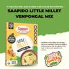 SAAPIDO Little Millet Pongal Mix | Ready to Cook Instant South Indian Breakfast | Healthy Instant Mix for Traditional Taste | (100% Natural, Low GI, Gluten Free & Diabetics Friendly Food) (0.55 lbs) view 3