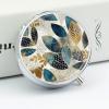 Pill Box Portable Golden Graphics Pill Case Cute Pill Organizer for Vitamins Supplements view 3