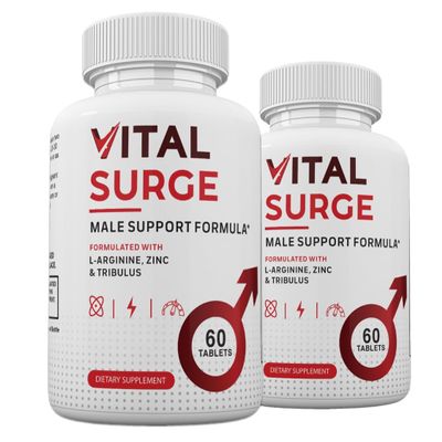 Zonata (2 Pack) Vital Surge Pills, Vital Surge Male Supplement Advanced Formula, 120 Count