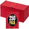 1InTheHome Red Cocktail Napkins - 2-Ply Paper Beverage Napkins, Unfolded 9 1/2 Inches 250-Pack view 1