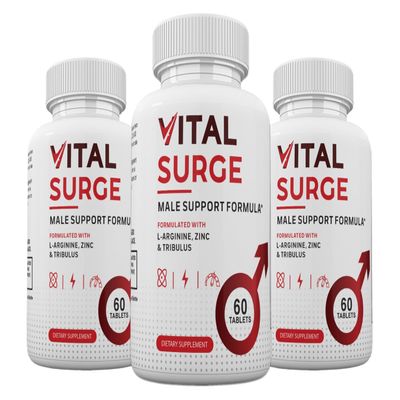 Zonata (3 Pack) Vital Surge Pills, Vital Surge Male Supplement Advanced Formula, 180 Count