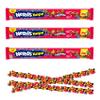 Rainbow Candy Ropes 0.92 oz, 3 Pack Chewy Gummy Ropes with Crunchy Tangy Coating 5 Fruity Flavors: Lemon, Orange, Strawberry, Grape & Watermelon Individually Wrapped view 1