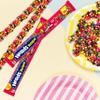 Rainbow Candy Ropes 0.92 oz, 3 Pack Chewy Gummy Ropes with Crunchy Tangy Coating 5 Fruity Flavors: Lemon, Orange, Strawberry, Grape & Watermelon Individually Wrapped view 4