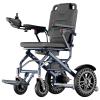 ByteTecpeak Lightweight Electric Wheelchair for Adults - Foldable Electric Wheelchairs for Seniors, 500W Motors Motorized Wheelchairs Support 330 lbs, All Terrain Travel Powered Wheel Chairs, Blue view 1