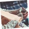Didiseaon Hot Water Bottle for Neck Waist Reusable Heat Pack Stripe Design Stylish Warm Water Bag for Winter view 4