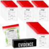 Evidence Bags, 50 Pack, Police Party Favors, Murder Mystery Decorations view 1