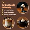 HeySweet Brown Sugar Konjac Coffee Jelly Makes 40oz+ Jelly Dessert | Vegan, Gluten-Free, Halal, No Artificial Colors | 8 Cubes for Iced Coffee, Boba & Dessert Topping view 4