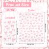100PCS Pink Bow Napkins Disposable Hand Towels for Bathroom 3 Ply Decorative Bow Paper Napkins Pink Coquette Party Guest Napkins for Birthday Bachelorette Bridal Wedding Party Supplies view 2